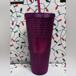Starbucks Deep Purple Studded Tumbler